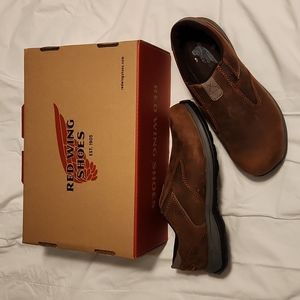 New Men's Brown Red Wing Work Shoe - 8.5